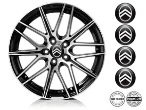 Citroen Radplaketten Ausgabe Harzgewölbte Labels